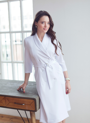 медицинское платье 